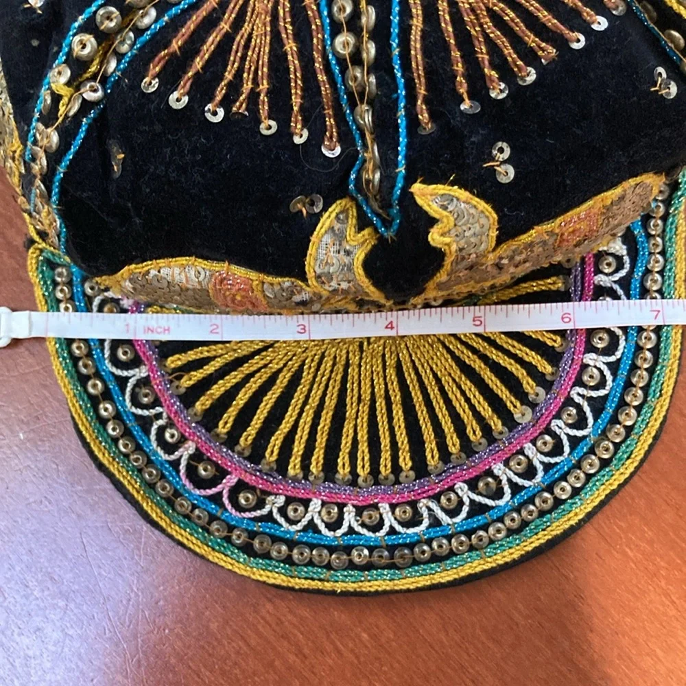Authentic Burmese Kalaga Elephant Cap